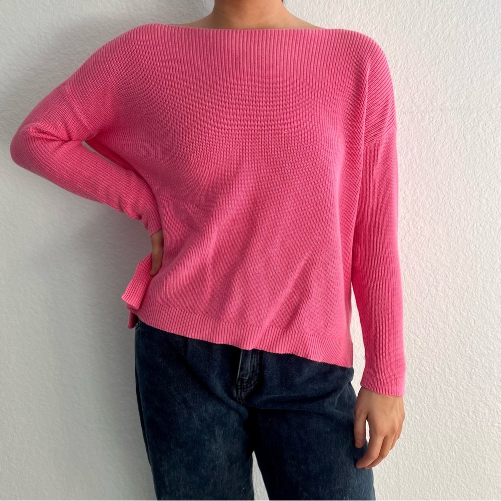 Pink, Ralph Lauren sweater, top size medium